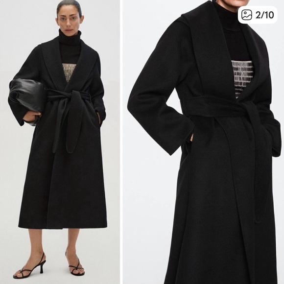 Mango Handmade Wool Coat - Picture 2 of 5